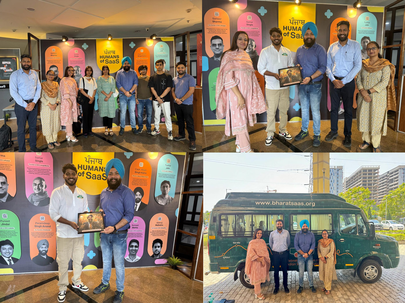 PEC ਵਿਦਿਆਰਥੀਆਂ ਨੇ ਭਾਰਤ ਸਾਸ ਯਾਤਰਾ ਵਿੱਚ ਪਾਇਆ ਆਪਣਾ ਯੋਗਦਾਨ